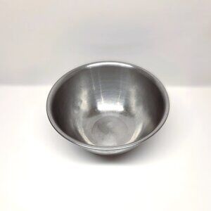 Vintage EKCO Eterna Mixing Bowl Stainless Steel Korea 1 Quart Qt Classic 6.25"